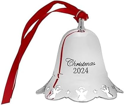 Towle 2024 Silver-Plated Musical Bell Ornament 44th Edition
