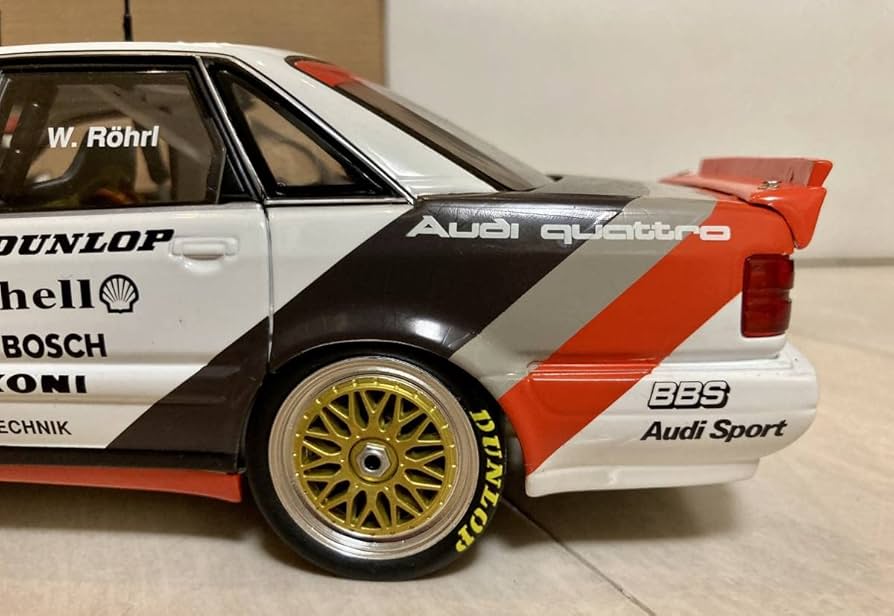 1/18 ミニチャンプス アウディ 1992 1/10RC 1992 アウディ V8 ツーリング (TT-02シャーシ): RCモデル