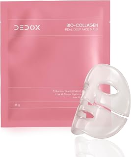 Dedox Bio Collagen Real Deep Mask Hydrating Overnight Hydrogel Face Mask Pore Minimizing Plumping Firming Korean Skincare ... Price In India