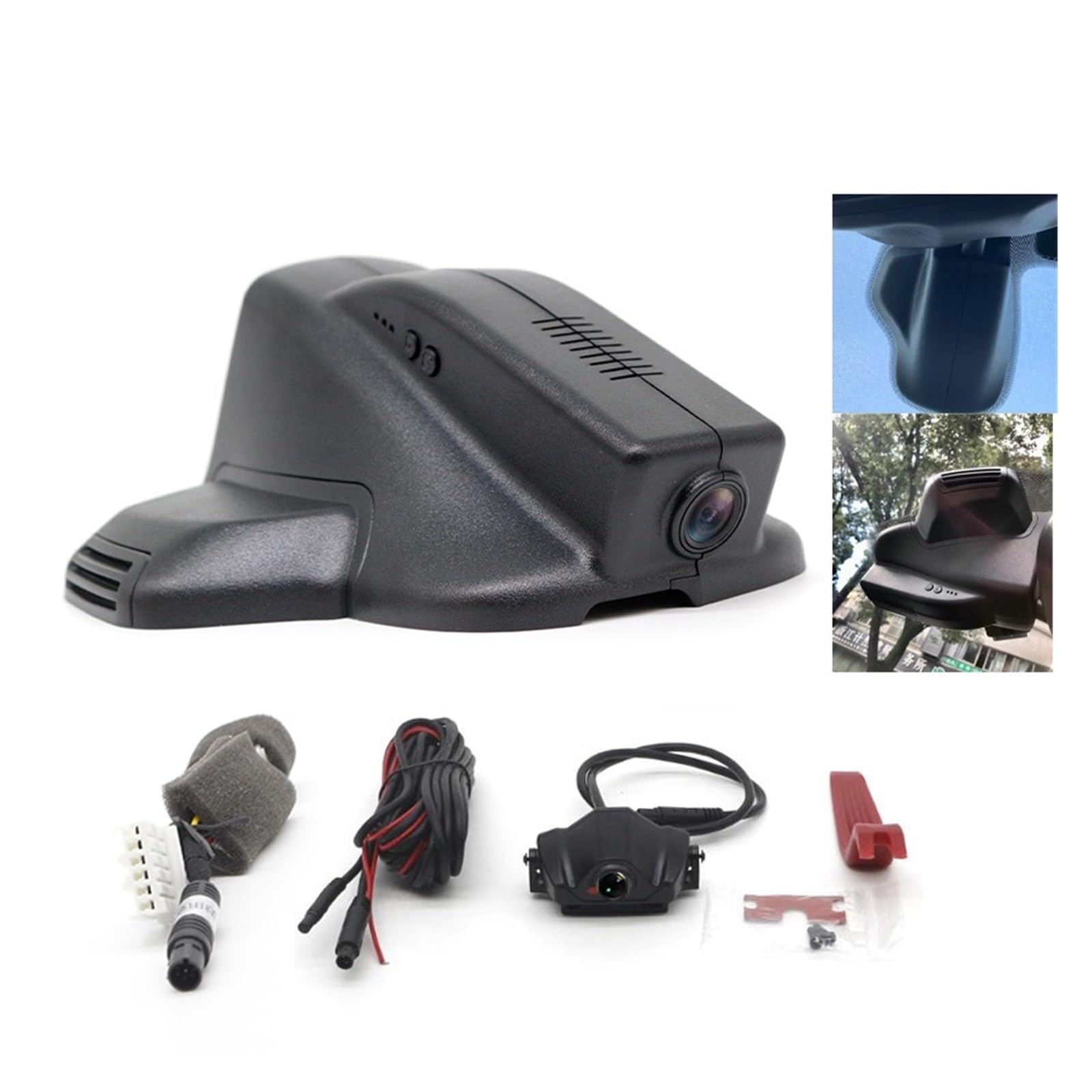 Plug and Play Car DVR 4K 2160P Driving Video Recorder Dash Cam Camera Compatible for Jeep Compass 2019