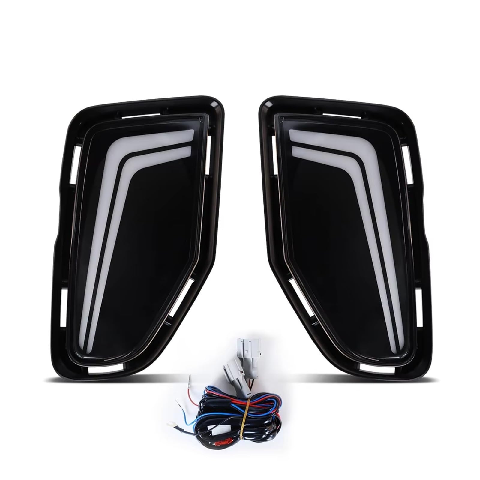 Faros Antiniebla Delantero Para Toyota Para Corolla Para Cruzar Luces Diurnas Led DRL Señal Vuelta Lámparas Niebla Parachoques Delanteros
