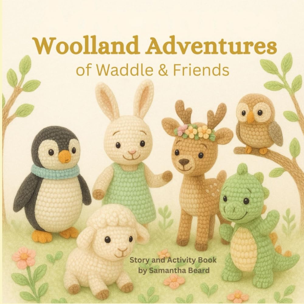 Woolland Adventures of Waddle Friends: Children's Story and Activity Book (Woolland Series)