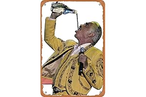 Nostalgic Vicente Fernandez Tequila Poster Retro Metal Tin Sign 8x12 Inch Home...