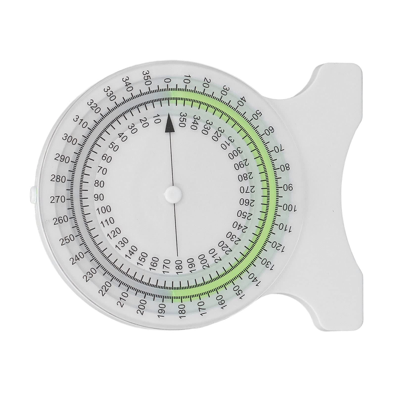 Winkelmesser Physiotherapie, Goniometer Physiotherapie Neigungsmesser Z Goniometer Winkelmesser Zeichnen 360° Drehung Protraktor für Körpermaß Maßband