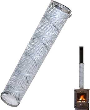 Amazon | 薪ストーブの煙突カバー - ストーブパイプ用火傷防止スパーク