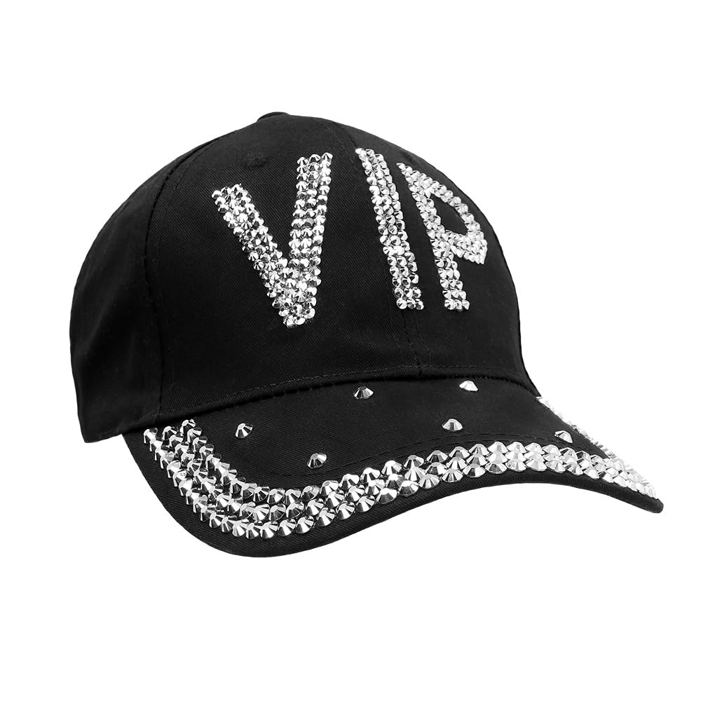 Boland 01489 - VIP Hat, Baseball Cap for Adults Cap, 80s and 90s, Baseball Cap for Festival Carnival and Theme Party Multicoloured