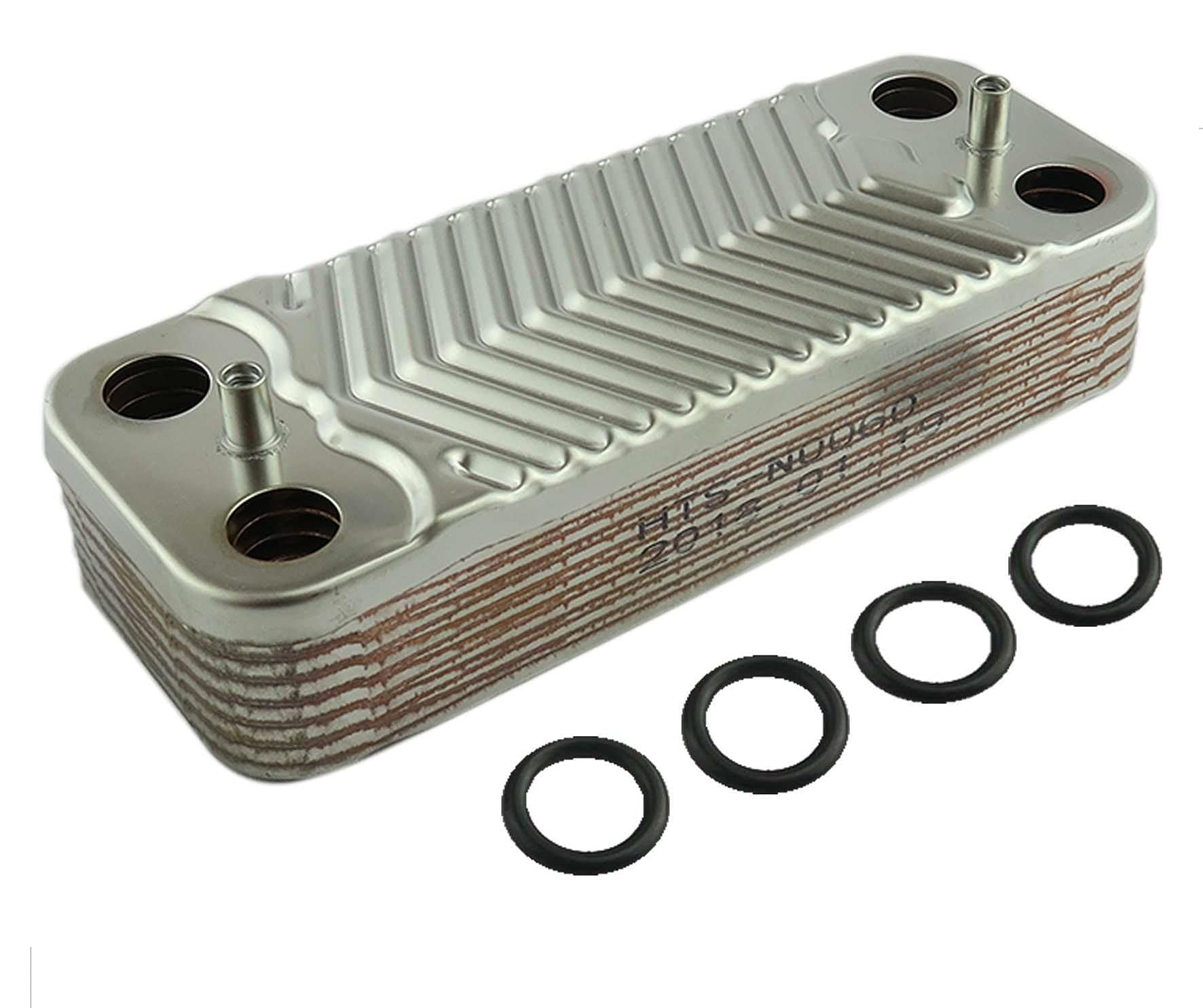 Hts Compatible With Ideal Isar 24He & Evo C22/24 Boiler Dhw Plate Heat Exchanger 173544