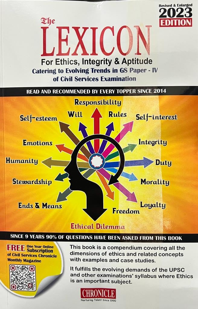 Lexicon for Ethics, Integrity & Aptitude (2023)