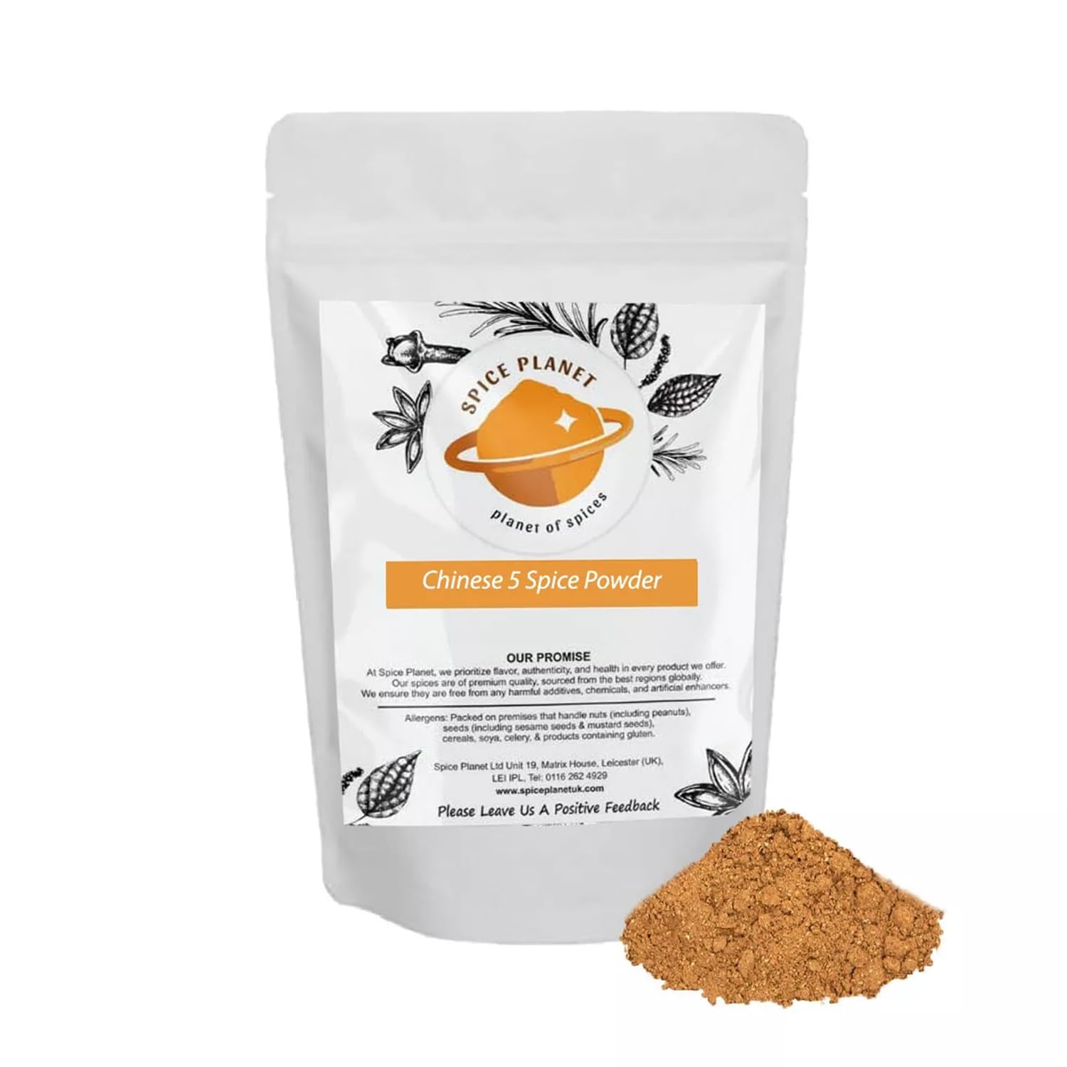 Chinese Five Spice Mix Powder Spice Rub Seasoning FREE UK P&P By Spice  Planet (50g)