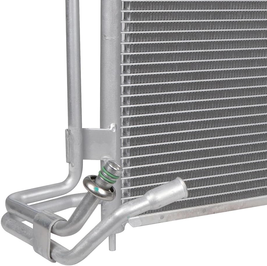 A/C AC Condenser Compatible with 1998-2001 for Jeep for Cherokee Limited 4.0L 1997-2001 for Jeep for Cherokee SE 4.0L 1997-2001 for Jeep for Cherokee Sport 4.0L, Replaces 4895