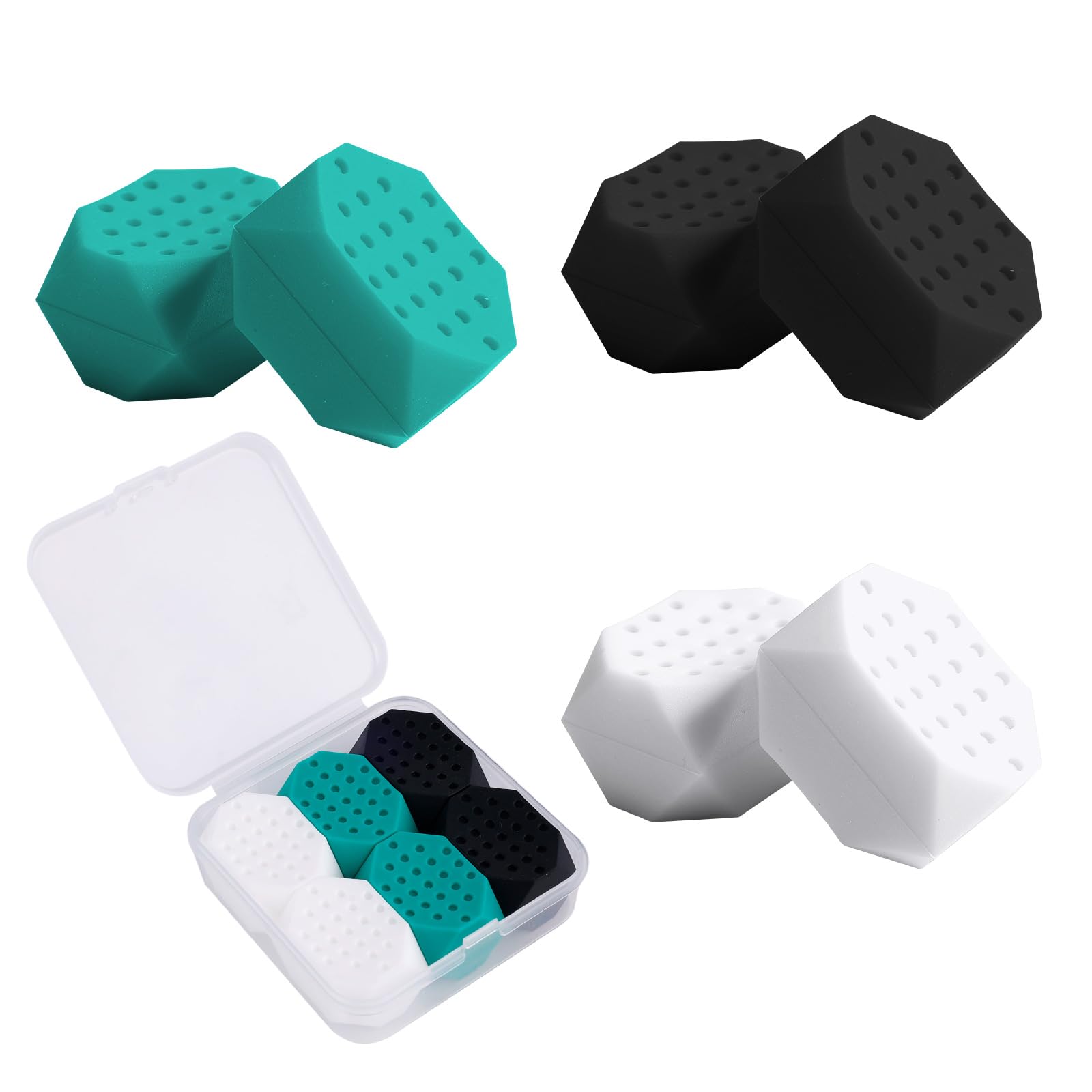 Set De 6 Exerciceurs De Mâchoire Lonnalee - 3 Niveaux De Force - Pour Sculpter La Jawline