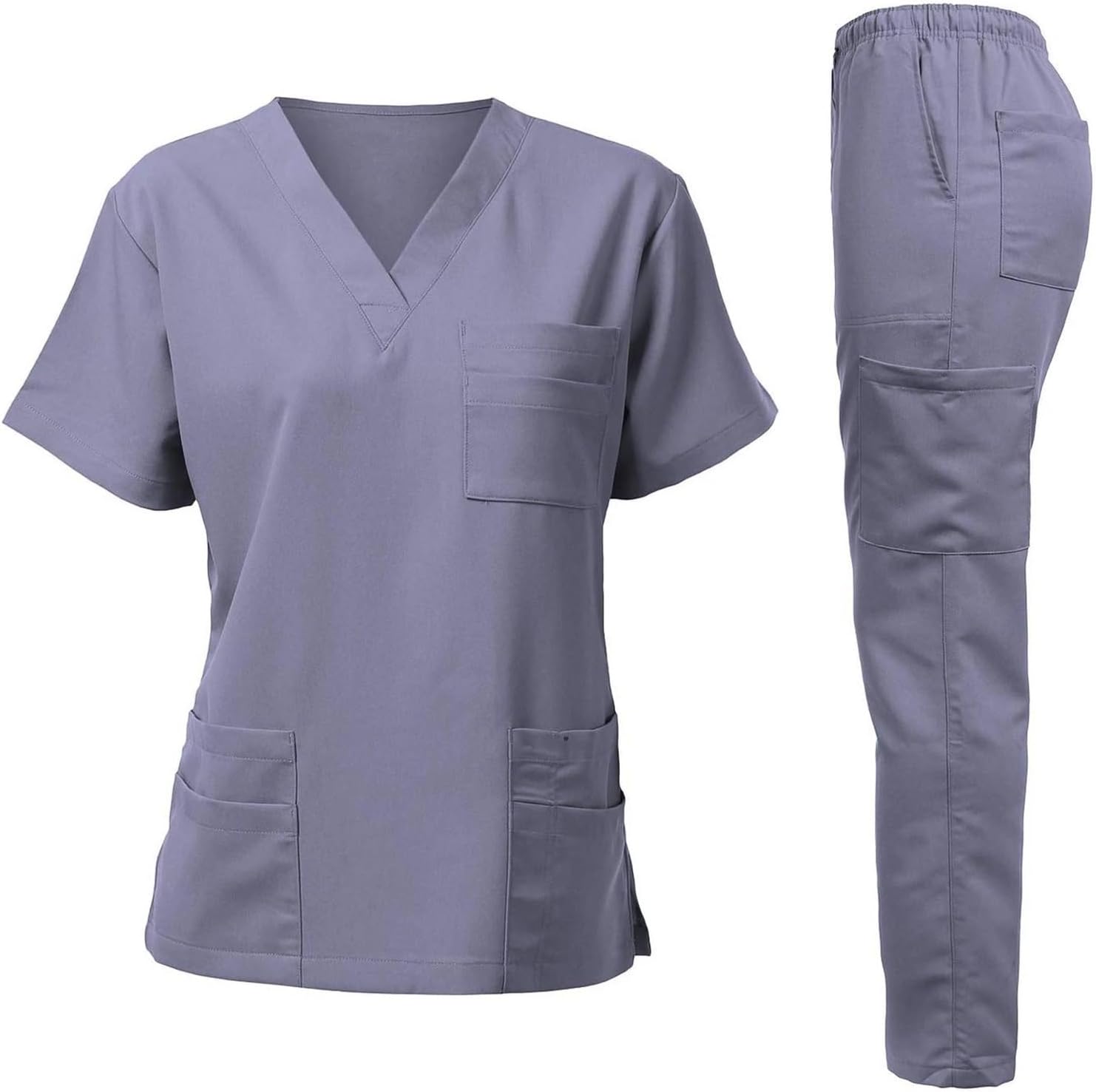 Nurse Uniform Washable Soft Fabric Nursing Scrubs Hospital Uniform Medical Tops Women Jogger Sets Nurse