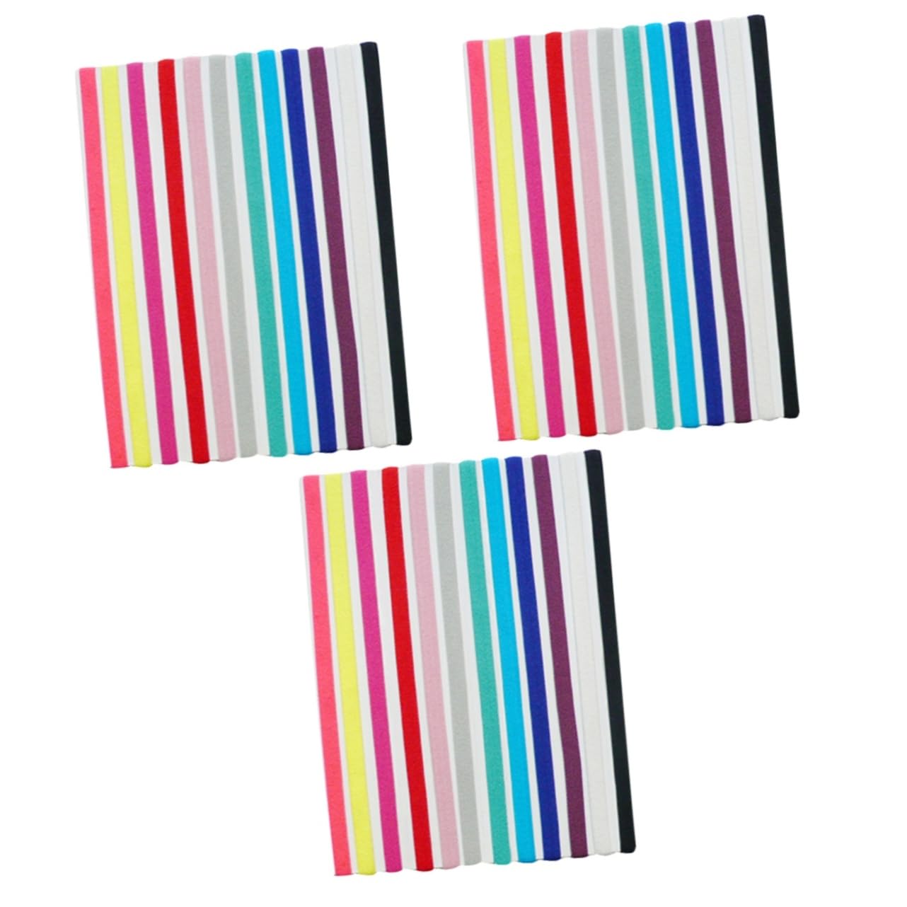 DOITOOL 36pezzi Fasce Elastiche Per Colorate Accessori Sportivi Per Yoga Fitness Corsa e Attività All Aperto Confezione