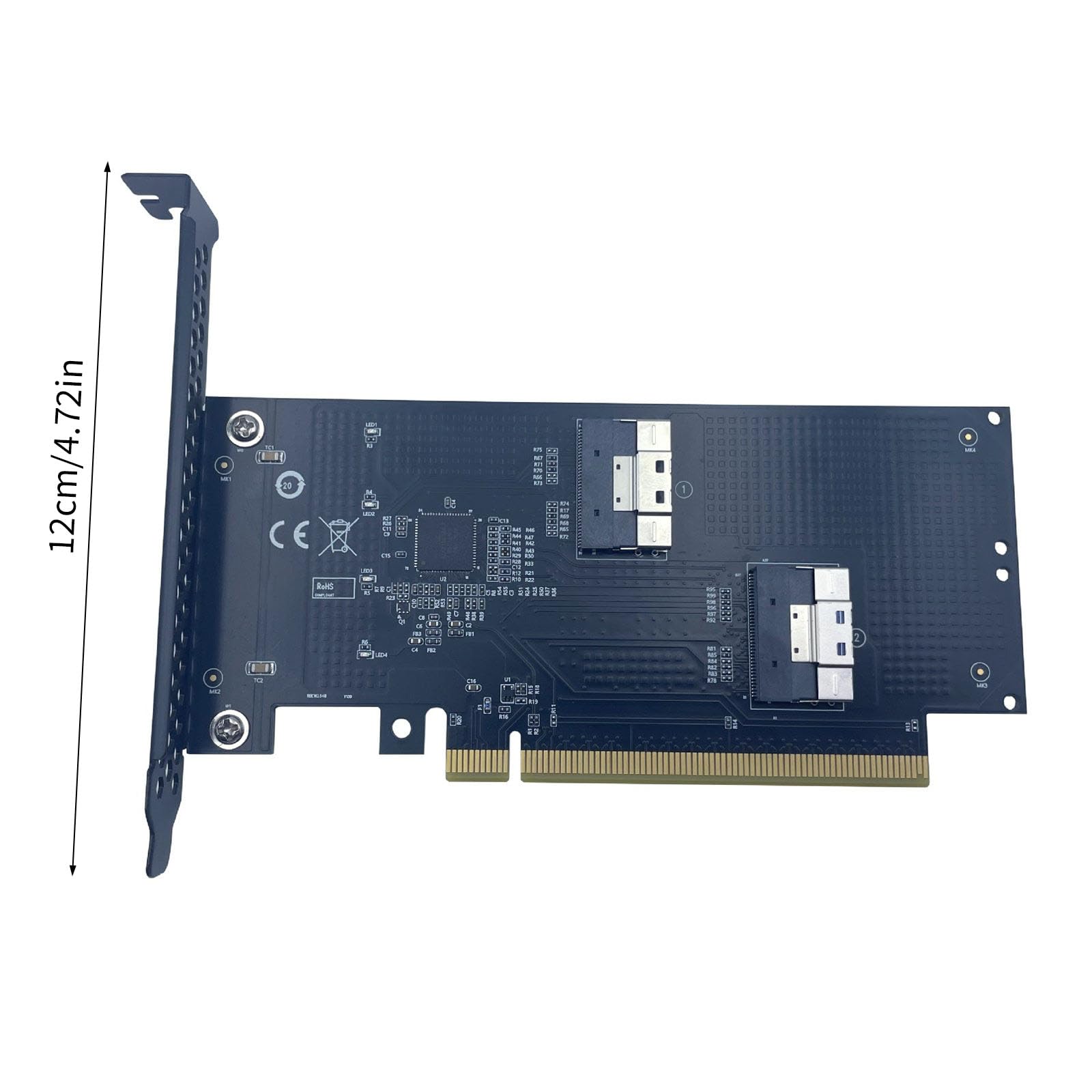 Scheda Split avanzata per sistemi PCIe4.0/5.0 Che Offre Prestazioni migliorate nelle Applicazioni per Data Center Adattatori GPU