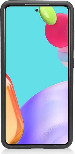Miniatura 4 de Para Samsung Galaxy A52 5G (SM-A526) - Funda de teléfono estilo cepillado - CS3 Negro
