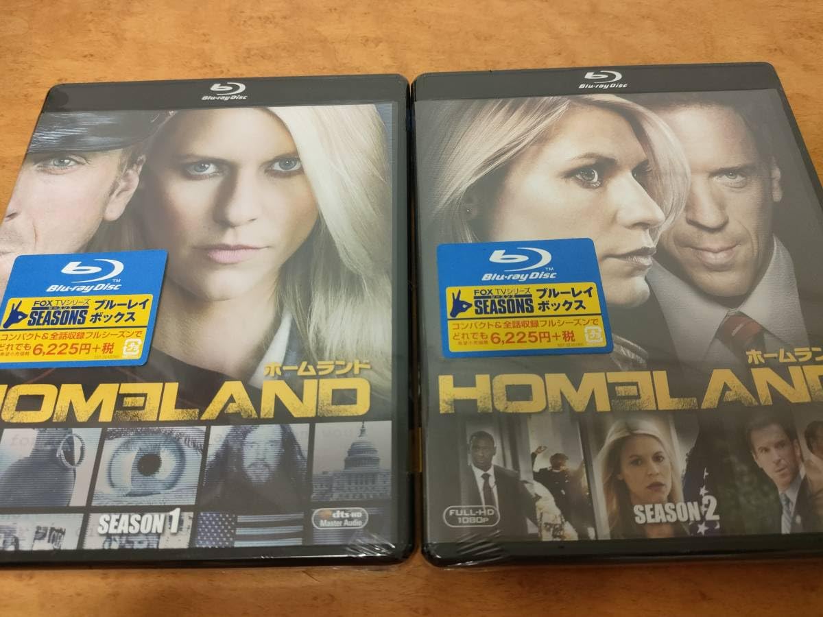 Amazon.co.jp: HOMELAND ホームランド シーズン1-6 未開封Blu