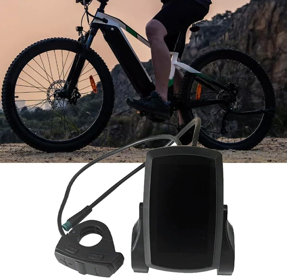 LCD Display, 36V 48V Electric Bike Intelligent Control Panel, Speed Meter, LCD Display Meter for Scooter Modification