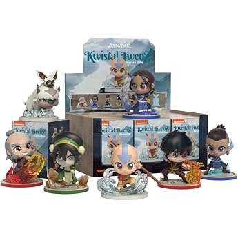 Mighty Jaxx Avatar The Last Airbender Kwistal Fwenz Surprise Box Collectible Figure A Random Character