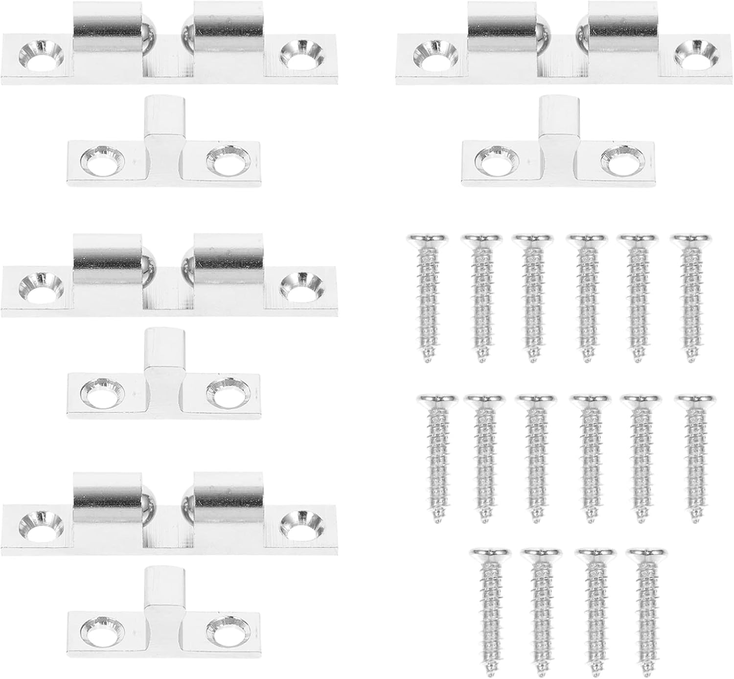 4 Pcs Door Ball Cabinet Tension Copper Catches Latch