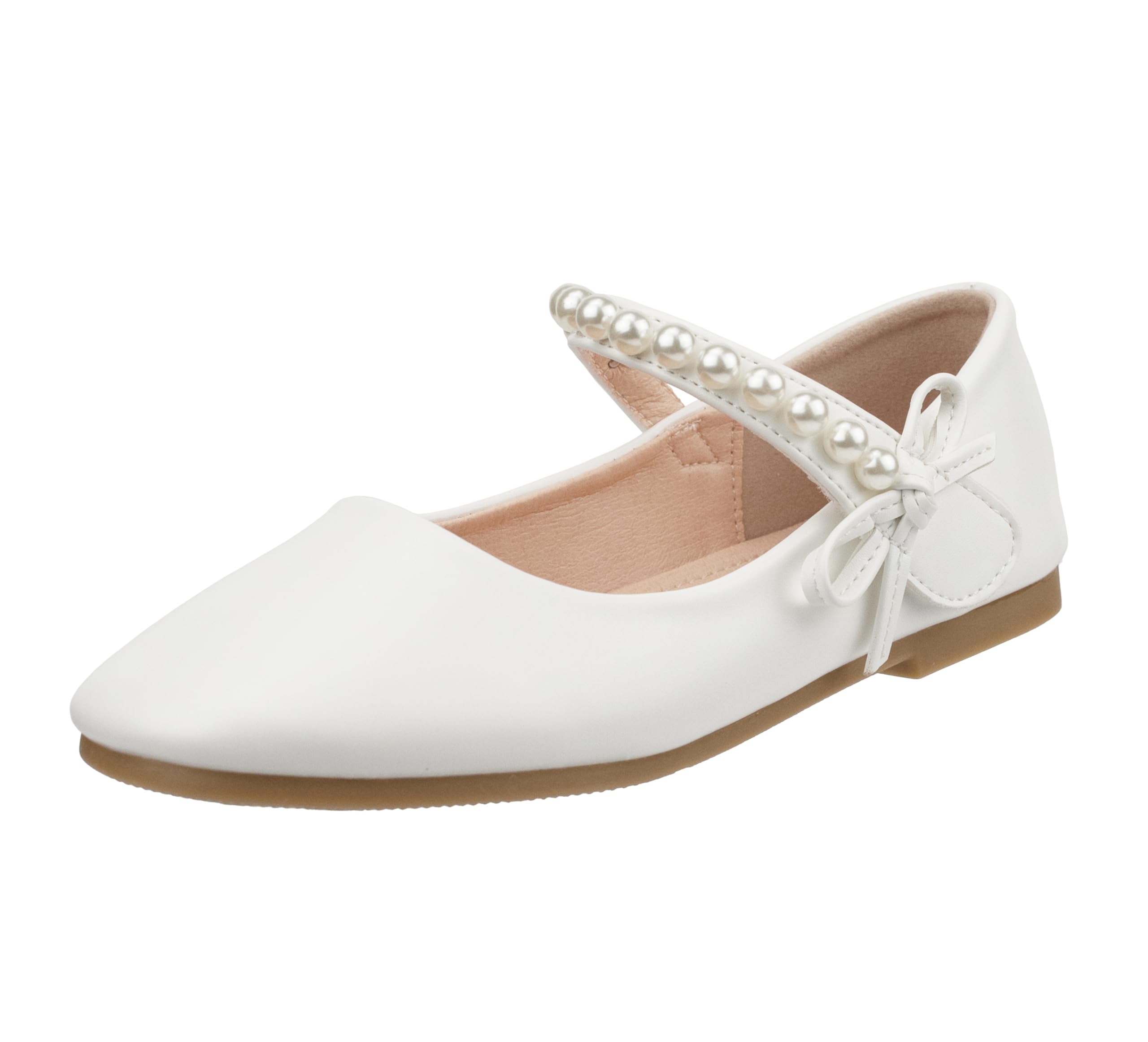 Zapatos Planos Chica Bailarinas Mary Jane Princesa de Niña con Lazo por Escuela, Eventos, Fiestas