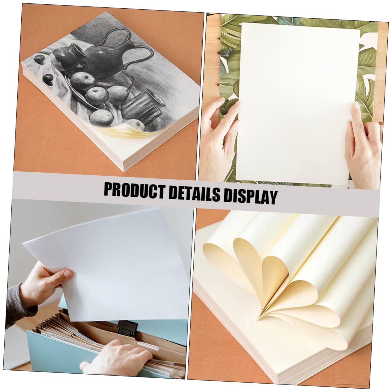 ifundom Künstler-zeichenpapier 100 Blatt A4 Aquarellpapier Blanko Kaltgepresst Für Aquarellzeichnungen
