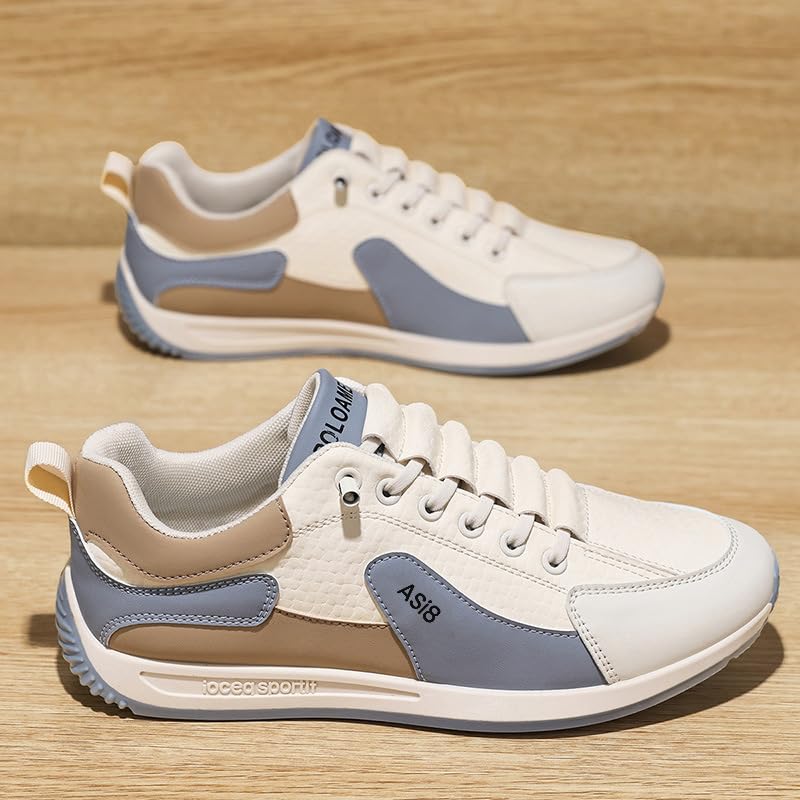 Men's Sports Shoes - Comfortable and Slip-Resistant Casual Shoes, Featuring a Rubber Sole, with a Lacing Design, and a Soft Sole. Suitable for All Seasons, They are Ideal for Daily Casual Occasions.3