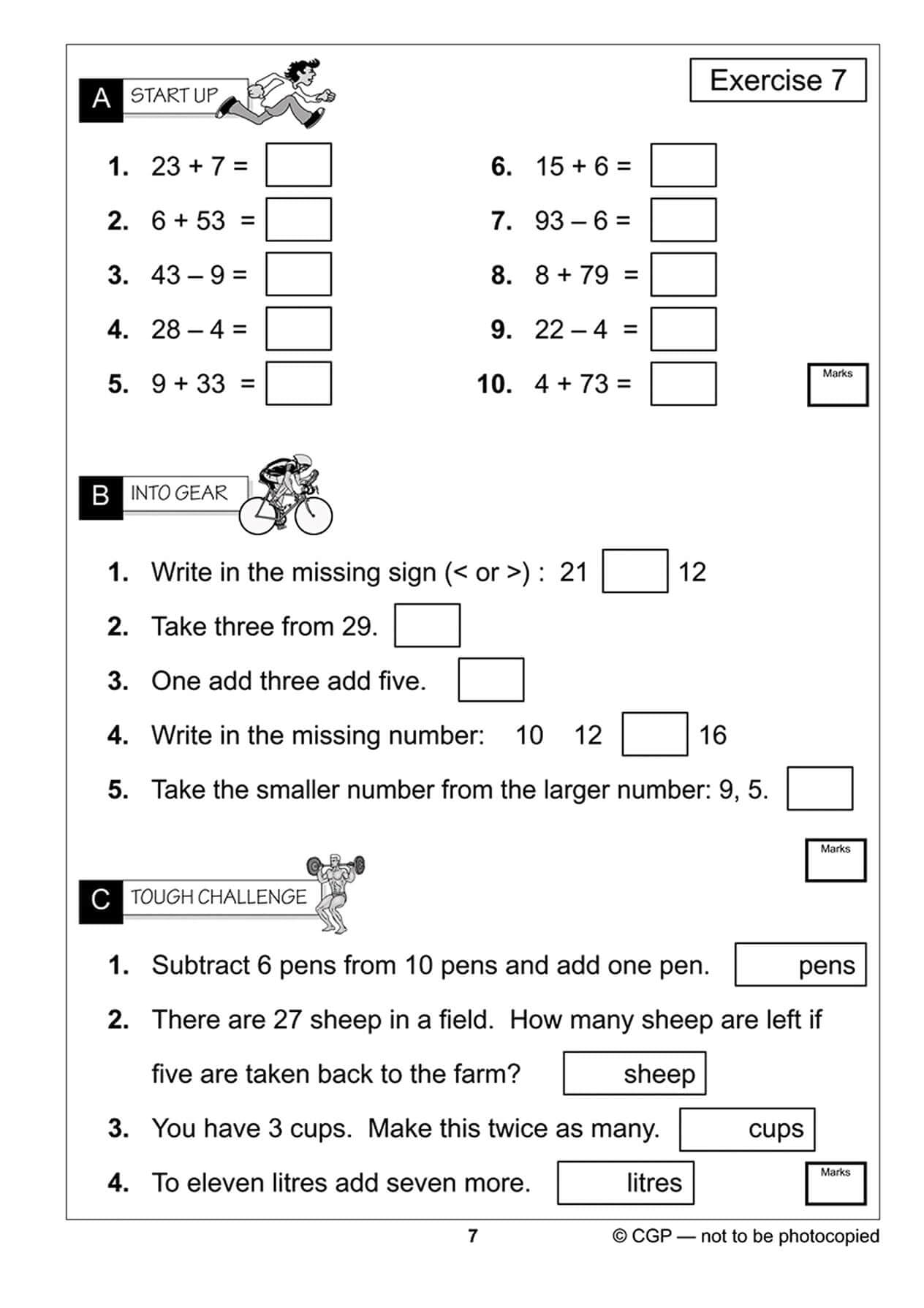 KS1 Mental Maths Workout - Year 2