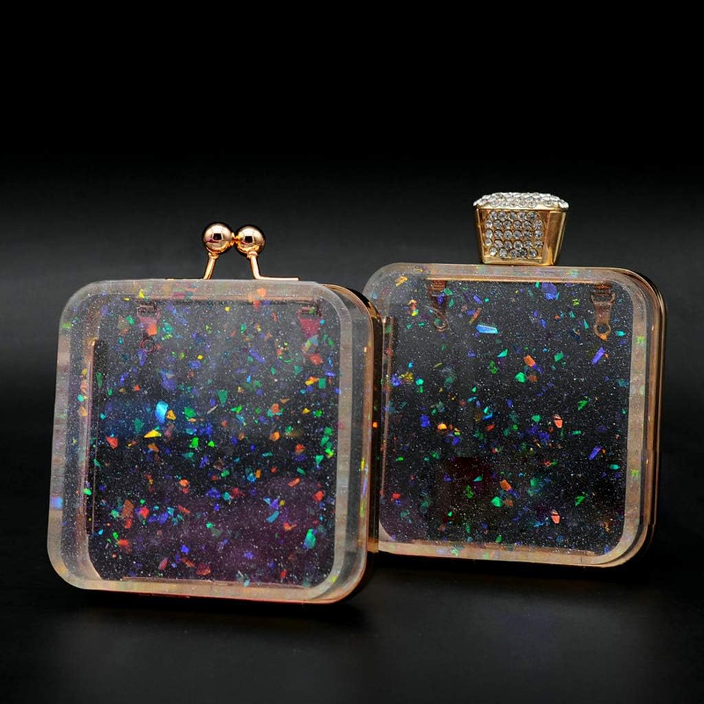 DIY Clear Dynamic Liquid Square Quicksand Bag Silicone Mold Handmade Creative Resin Casting Making Tools Art Craft