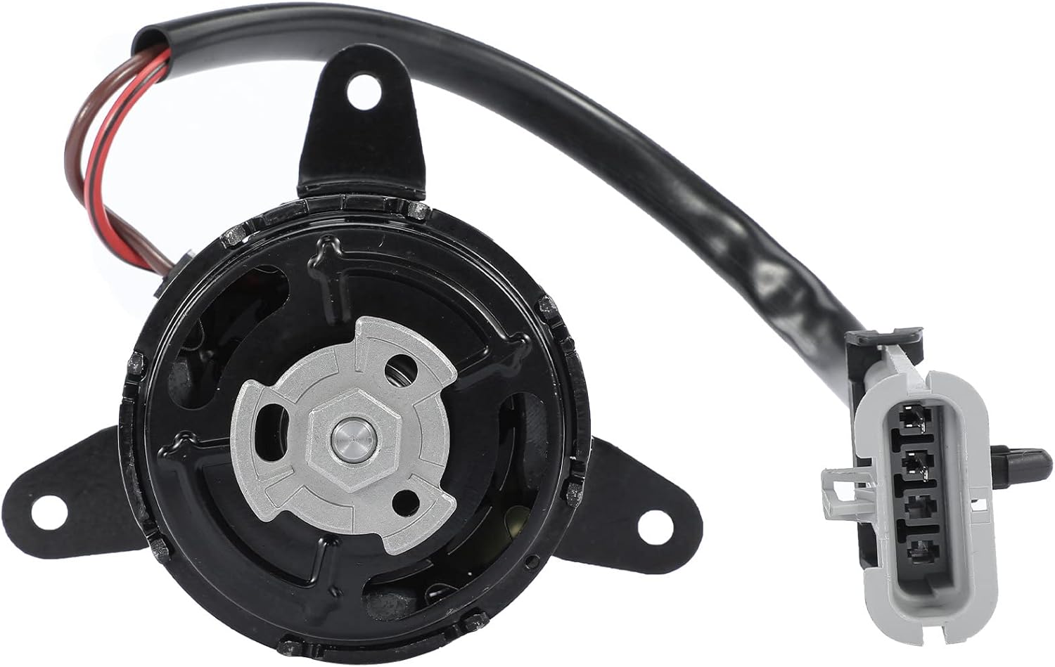 A-Premium Left Side Engine Cooling Fan Motor Compatible with Select Buick & Chevrolet & Pontiac & Saturn Models - Terraza 2005-2006, Uplander 2005-2006, Montana 2005-2006, Relay 2005-2006