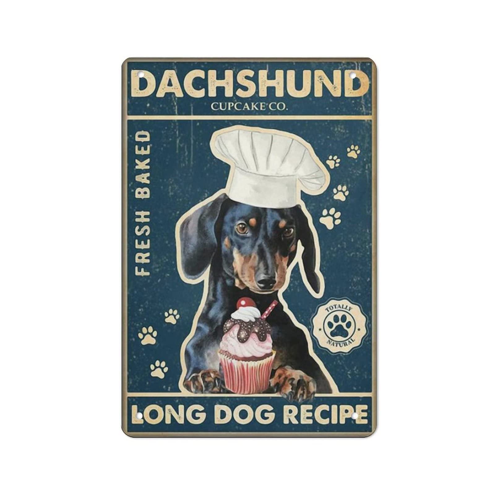 AOOEDM Dog Metal Tin Sign for Home Bar Pub Kitchen Wall Art Deocr Man Cave Vintage Metal Sign Poster Plaque Signs Quotes Sign