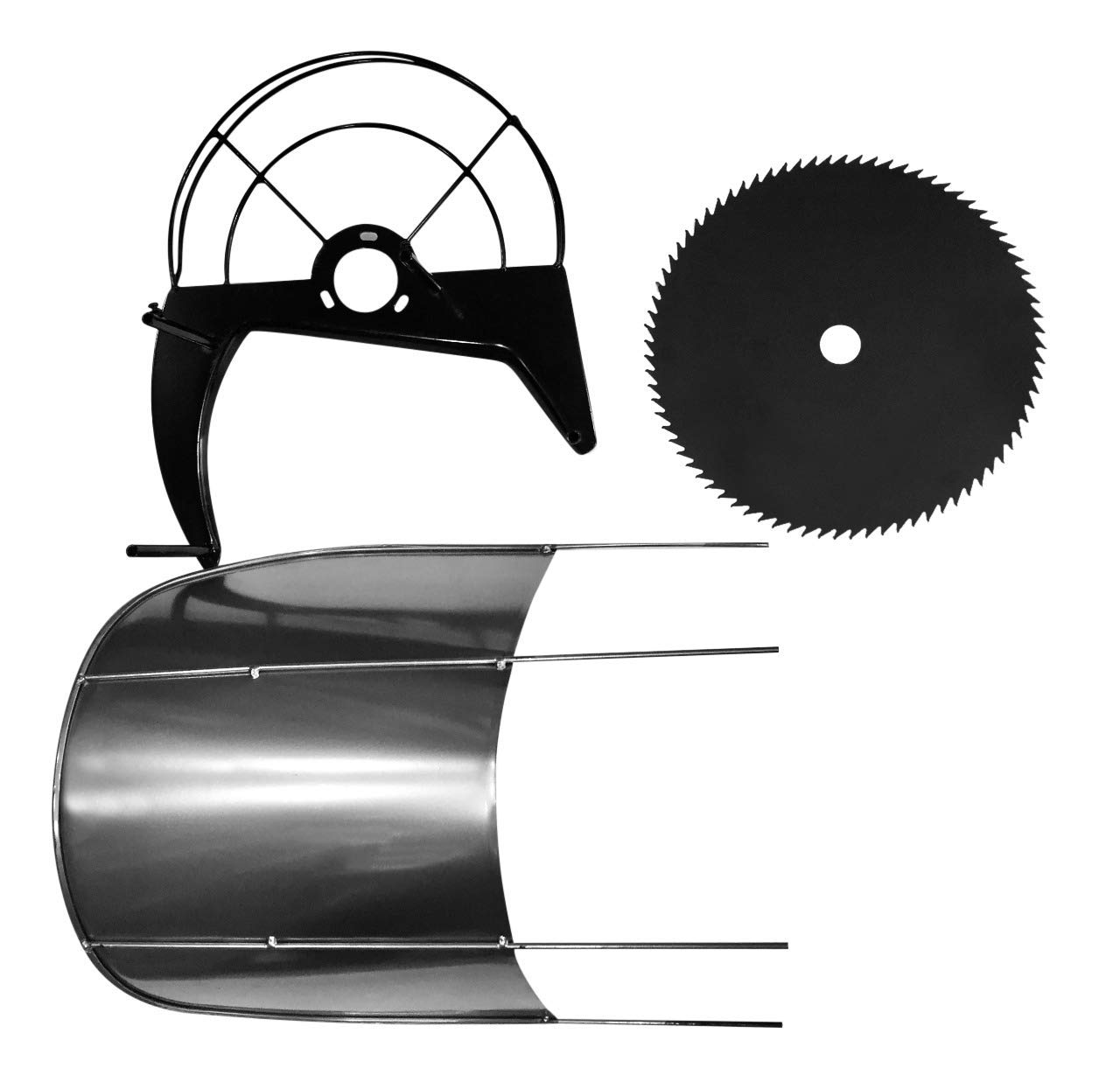 Agrobotics® Paddy Guard for Brush Cutter with 80T TCT Blade for Brush