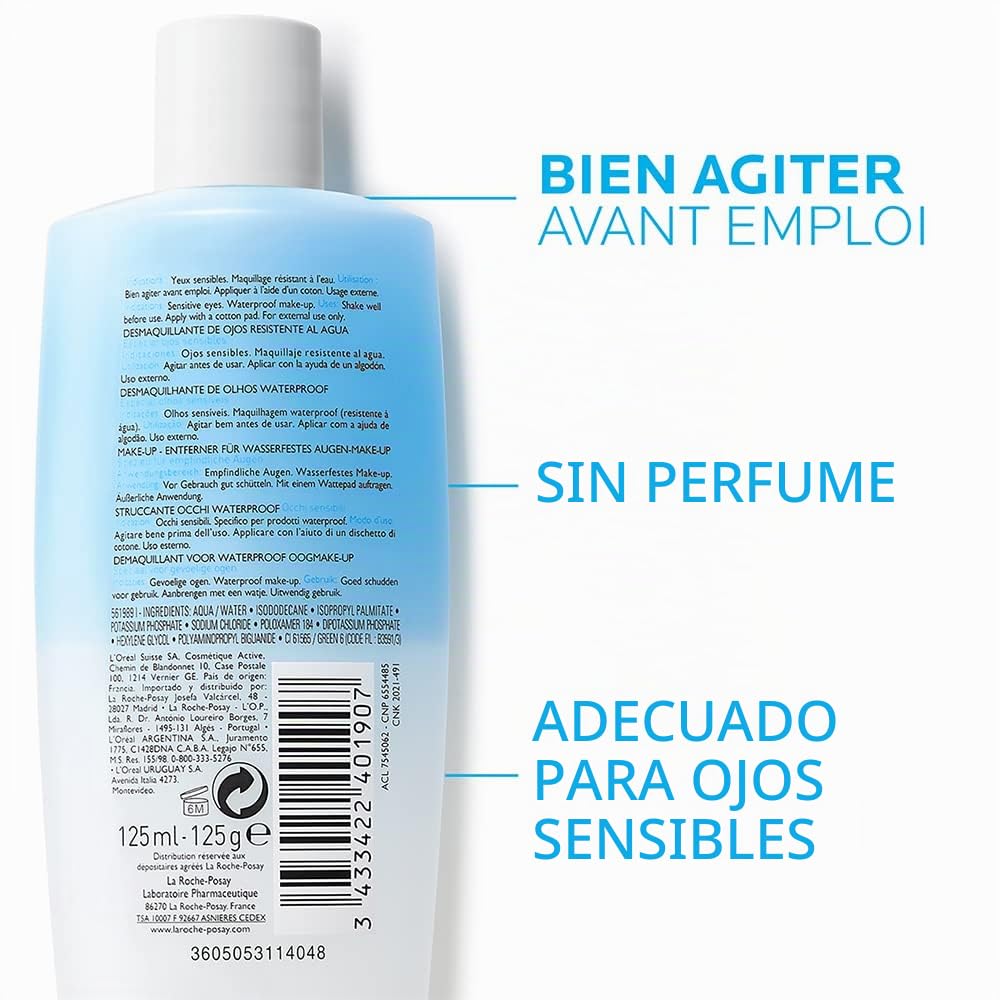 La Roche Posay Respectissime démaquillant yeux waterproof 2x125 ml