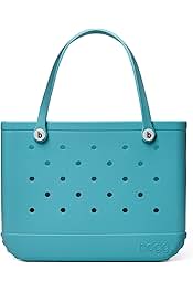 Tote for Beach, Pool, Boat, Sports - All Purpose EVA - White Buttons