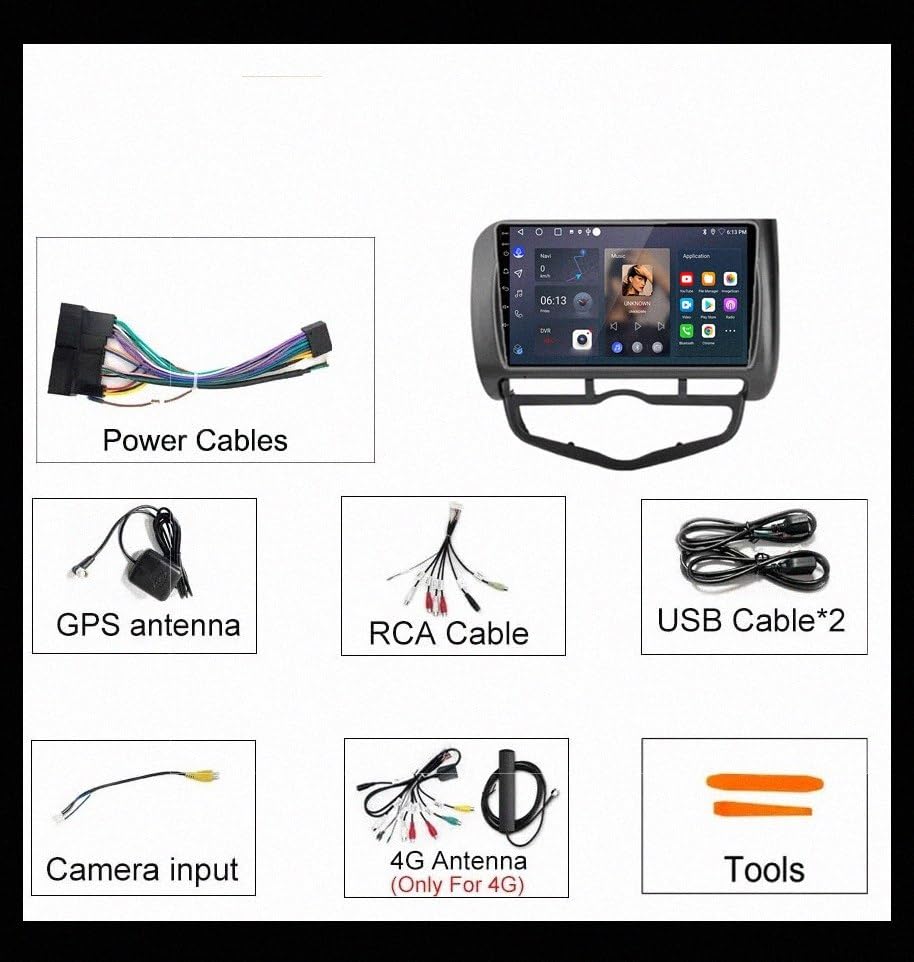 Pantalla de coche autoradio touchscreen para Great Wall Hover H5 H3 2011-2016 6
