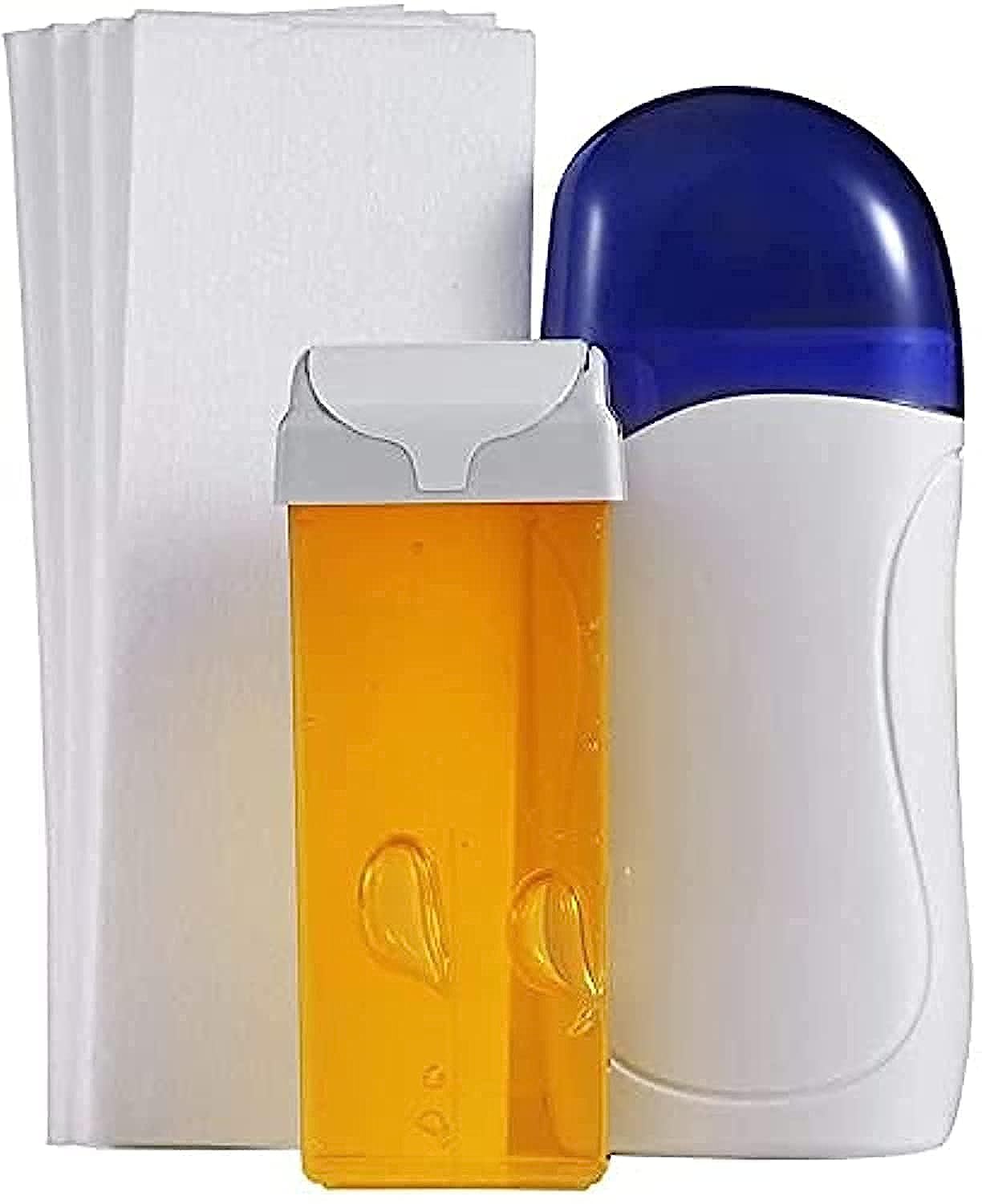 ORiTiWax Epilator, Removal Machine Set Wax Heater Warmer with Wax Cartridge and Depilatory Paper