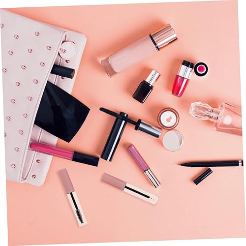 Miniatura 7 de POPETPOP Juego de rímel y tubo delineador de ojos de bricolaje botellas vacías para mascotas de 0.3 fl oz con soporte para delineador de punta de