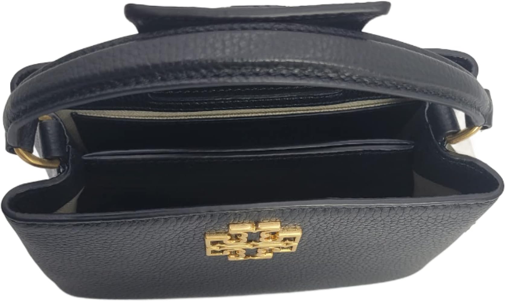 Amazon | Tory Burch 145357 Britten Black With Gold Hardware