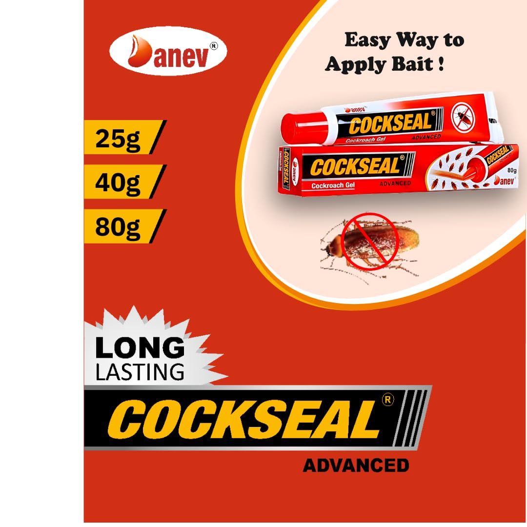 Cockroach Killer, Advanced Anti-Cockroach Gel Cockseal - 40g | Pack of 2 | for House Kitchen, Pantry, Bathroom Kills all corckroach in 30 days Usage (B0CLHDMRXZ) Amazon Price History, Amazon Price Tracker