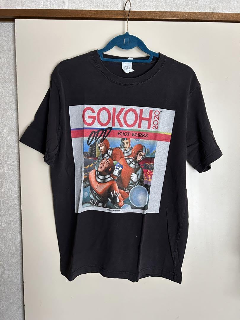 Amazon.co.jp: ODD FOOT WORKS GOKOH Tシャツ ブラック Mサイズ
