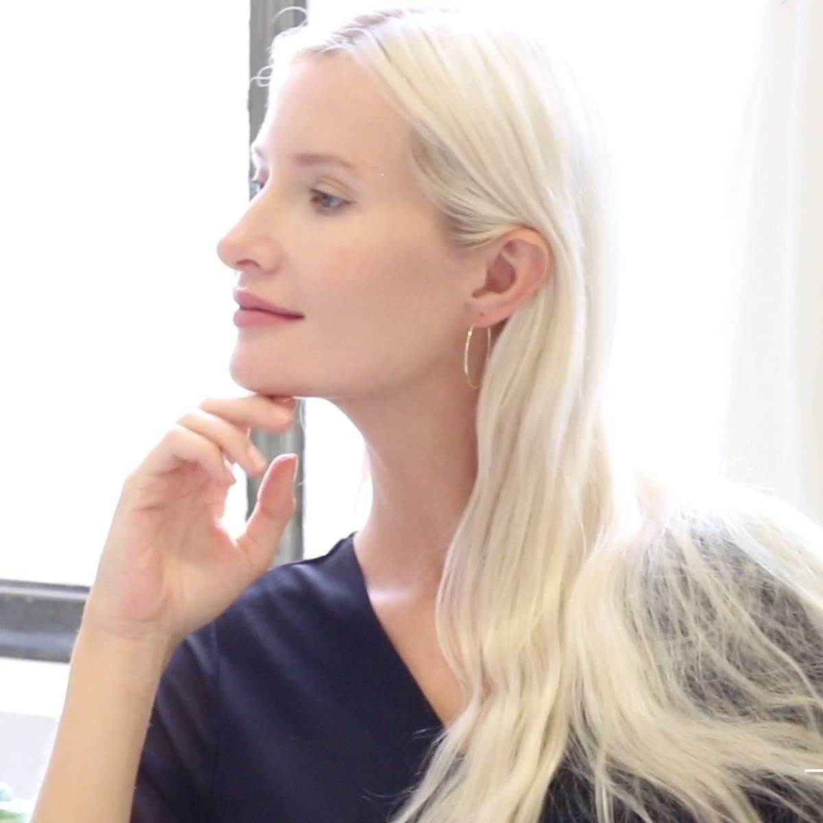 Thin Hoop Earrings for Women - Hypoallergenic Lightweight Wire Threader Loop Drop Dangles - Safe for Sensitive Ears - Plated in 925 Sterling Silver or 18K Gold - Image 9