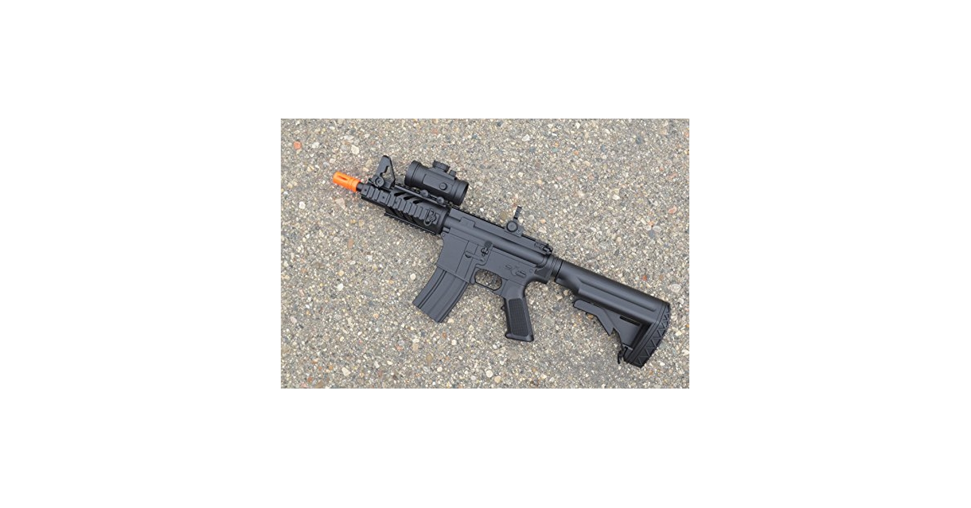 JAC M16A1 エアソフトライフル Amazon.com : M16a1 Style Airsoft Spring Powered Rifle 1/1