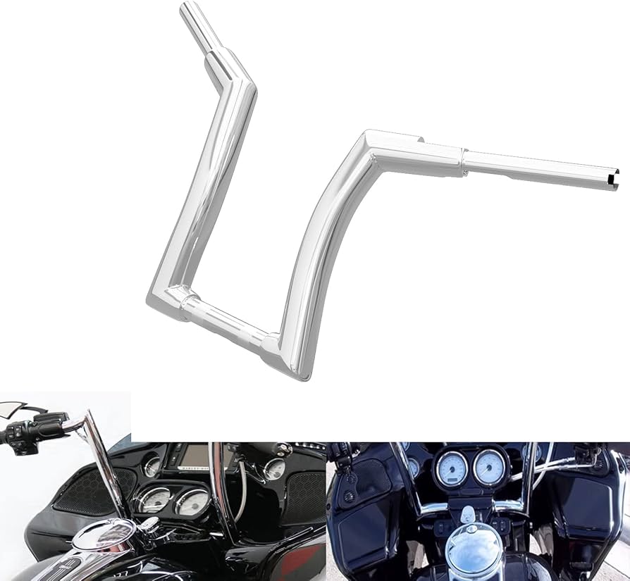 Amazon.co.jp: HCmotorku オートバイハンドルバー14インチライズ