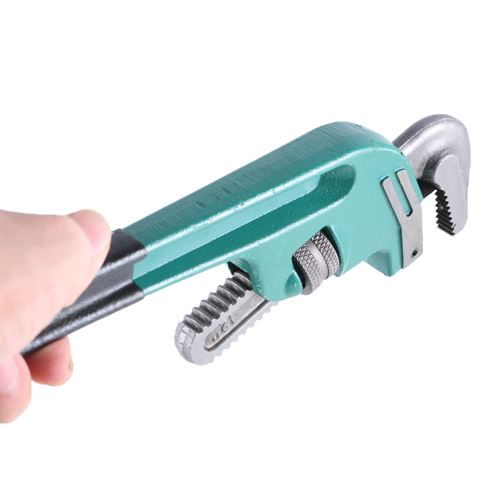 Llave inglesa de apertura grande ajustable para tubo de agua, alicates de alta resistencia, herramienta de mano para fontanero
