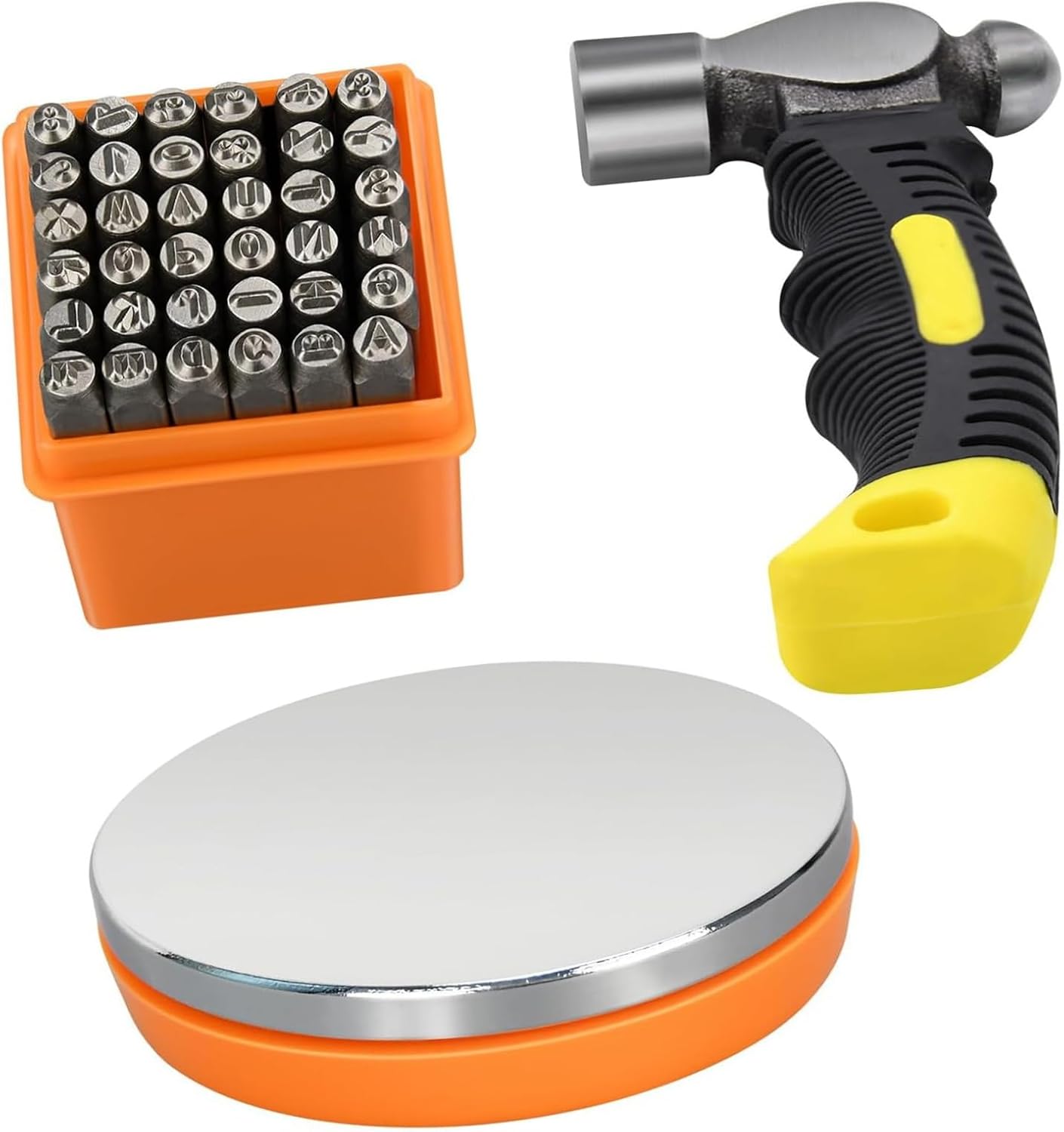 Metal Stamping Tools Featuring Rustproof Coating and Storage Box