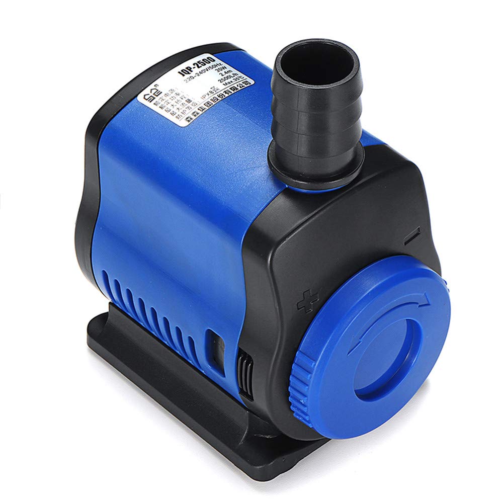 EsportsMJJ 5/20/35/45/80W 220V Ultra Silencioso Sumergible Acuario Bomba De Agua Tanque De Peces Fuente Estanque Filtro - 80