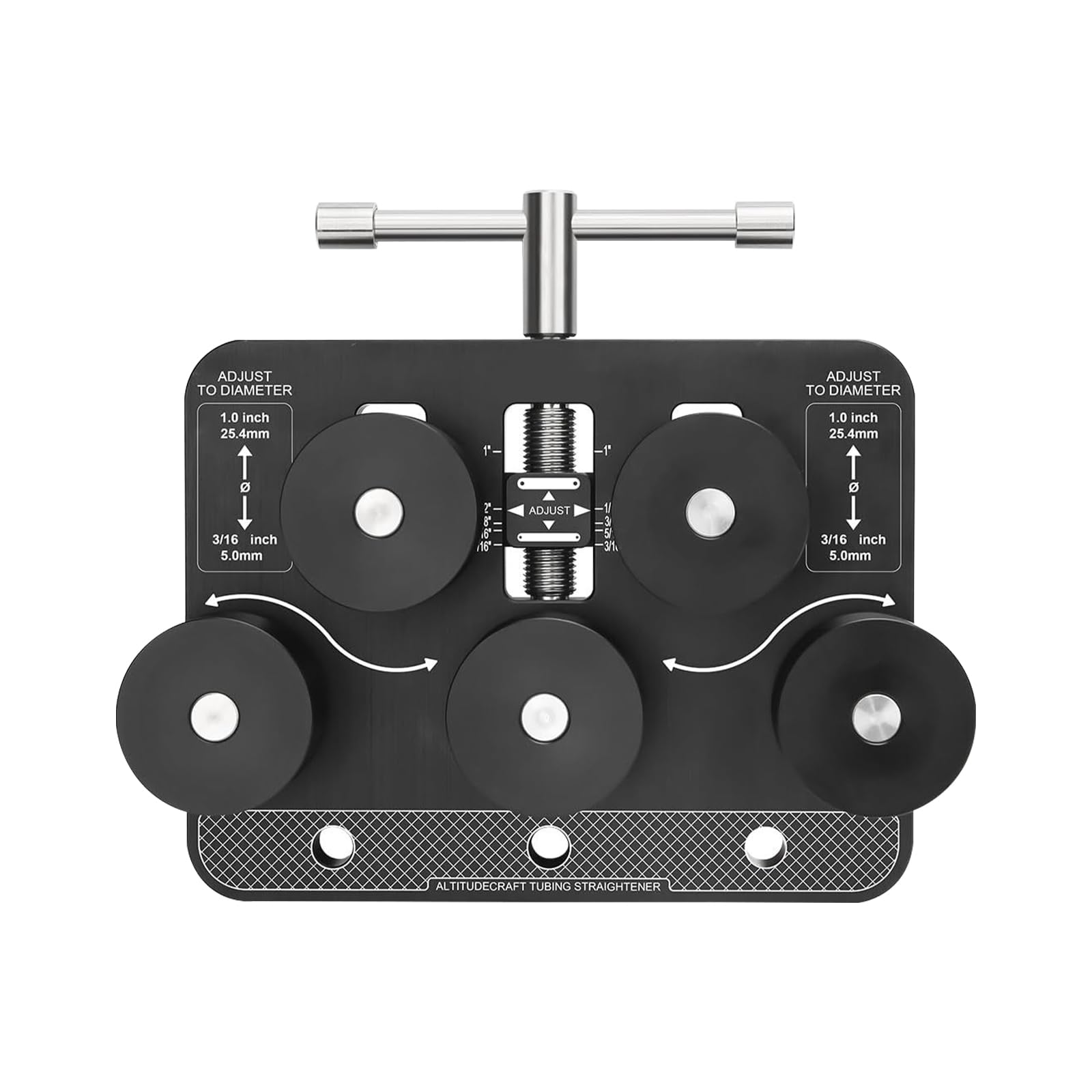 Enderezadora De Tubos, Enderezadora De Mangueras Para Conductos De Freno De 3/16"–1" (ø 4,75–25 mm) Para Conductos De Freno Cobre Y Aluminio Herramienta Profesional Y De Bricolaje Para Talleres