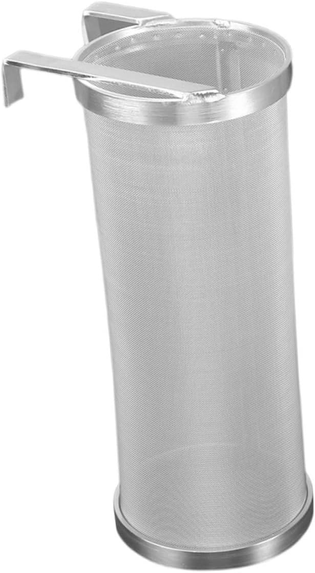 COLLBATH 1pc Sturdy Multi-function Filter Stainless Steel Wine and Strainer for Brewing Beer Filtering Liquids and Compost Tea