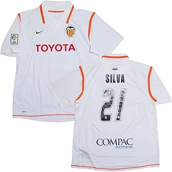 Amazon Nike ナイキ 07 08 バレンシア ホーム半袖 ユニフォーム 21 Silva ダビド シルバ Nike ナイキ ユニフォーム Amazon Nike ナイキ 07 08 バレンシア ホーム半袖 ユニフォーム 21 Silva ダビド シルバ Nike ナイキ ユニフォーム