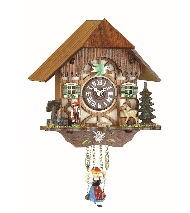 Carillon coucou Forêt-Noire Trenkle avec mouvement quartz pour décoration murale