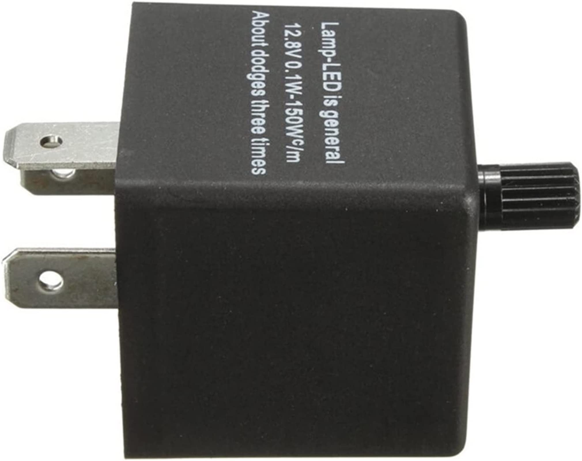 Relè Relè 3 Pin Relè Lampeggiante LED 12V Relè Lampeggiante elettronico Universale Regolabile Freauency LED Indicatore di direzione Lampeggiatore Relè Lampeggiante for Auto